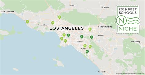 California School District Rankings Map | Printable Maps