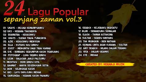 Lagu Klasik Melayu Terbaik Sepanjang Masa