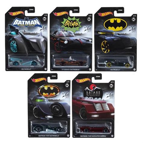 Carrinho Hot Wheels Entertainment Batman Kit Carrinhos Mattel Carrinho De