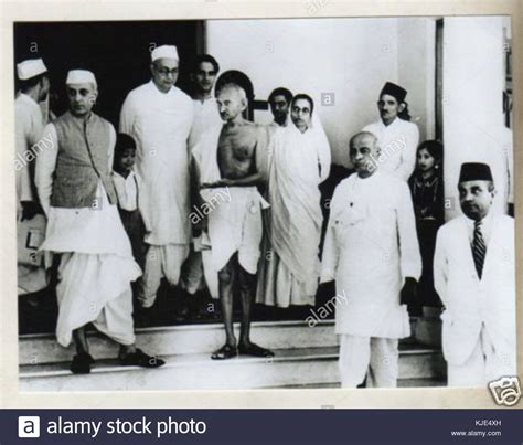 mahatma gandhi jawaharlal nehru high resolution stock photography