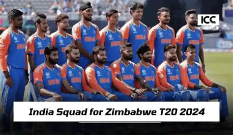 India Squad For Zimbabwe T Team List Players Shubman Gill Set