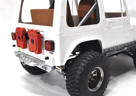 Pare Chocs Arri Re Type Pour Tamiya Cc Cr Jeep Wrangler Yj