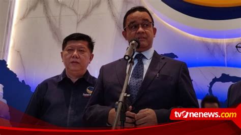 Anies Baswedan Ngaku Sudah Kantongi Satu Nama Cawapres Diumumkan Juli 2023