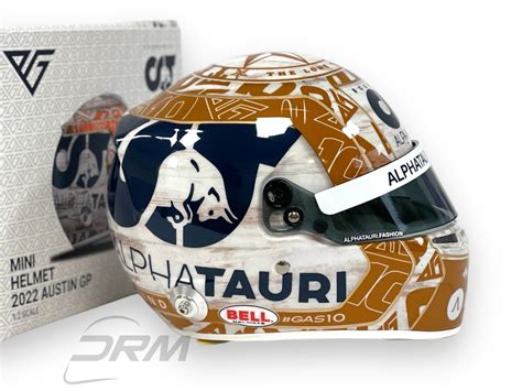 Pierre Gasly Alpha Tauri Austin Gp Bell Helmet Drm Helmets