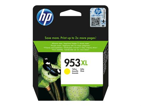 HP Tinte Yellow Nr 953XL F6U18AE Ca 1 450 Seiten Tonershop