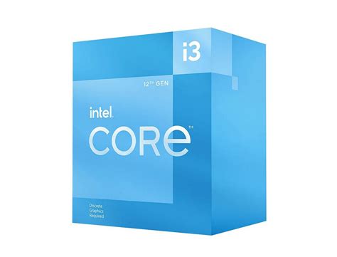 Intel® Core™ i3-12100F - Static