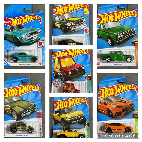 HOT WHEELS 風火輪 選購區 TOYOTA MAZDA VOLKSWAGEN FORD 悍馬 INDY 500 蝦皮購物
