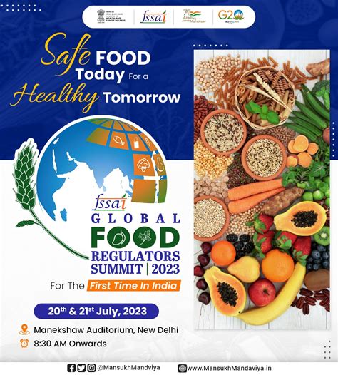 Ministry Of Health On Twitter Rt Mansukhmandviya The Global Food