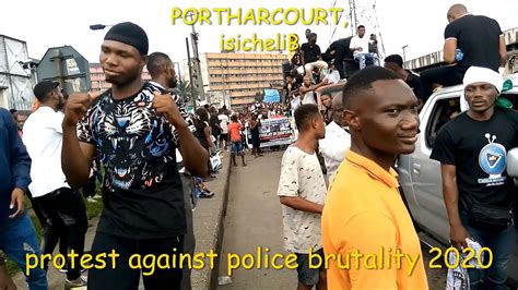 Protesters At Port Harcourt Rivers State Youtube