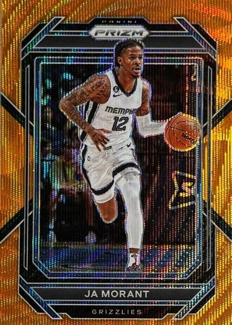 Ja Morant Prizm Orange Wave Price Guide Sports Card Investor