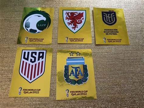 Panini Sticker Div Wappen 5 Stk WM 2022 Kaufen Auf Ricardo