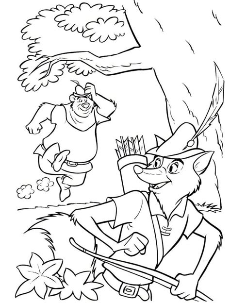 Robin Hood Coloring Pages