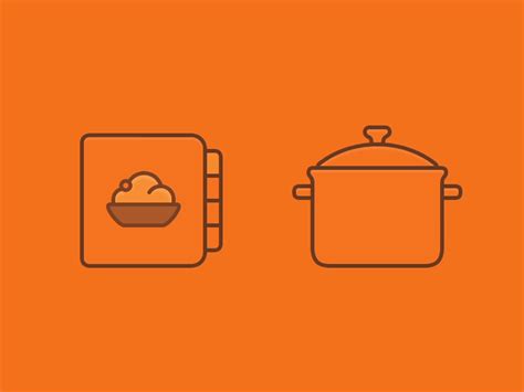 GIF Cooking icons by Olga Mikhailenko on Dribbble