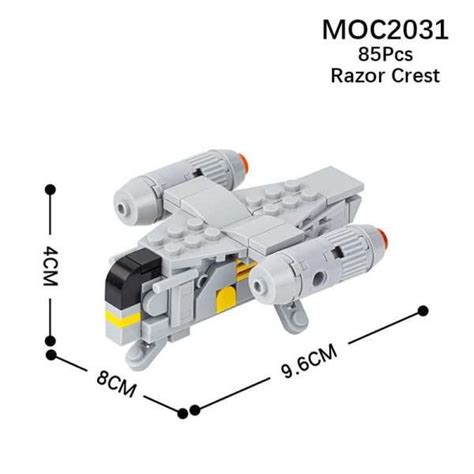 Star Wars Mini Razor Crest MOC-2031 Brick Set - Brixtoy