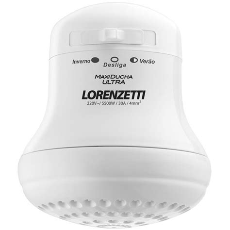 Compr Ducha El Ctrica Lorenzetti Maxi Ducha Ultra W Envios A