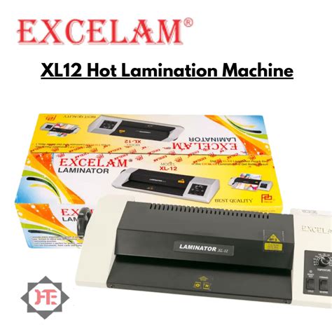 Excelam Laminator XL Hot Lamination Machine Hi Tech Copier Printer Toner Cartridge Laptop