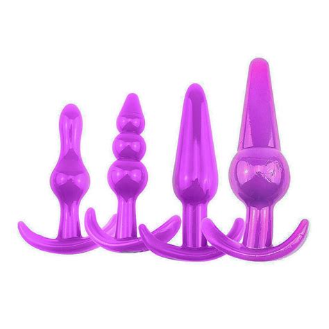 LB6111 Kit Plug Anal Alça 4 Tamanhos Libb Sex Toys