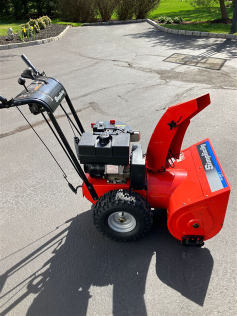 Simplicity Snowblower Sno Away 7 55cm Ebay