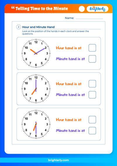 Free Telling Time To The Minute Worksheets Teach Starter Worksheets