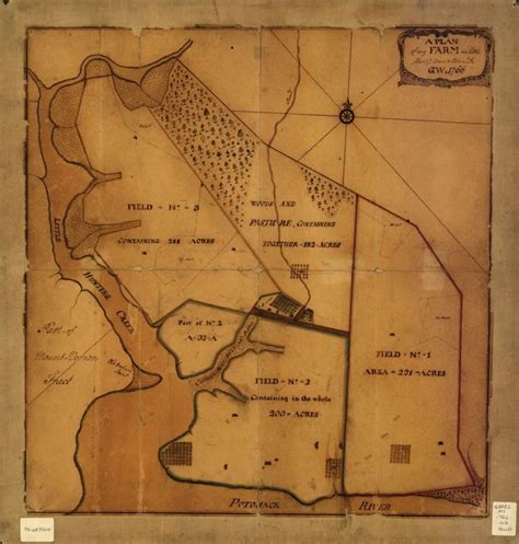 George Washington, Lifelong Mapmaker | Historical maps, Personalized ...