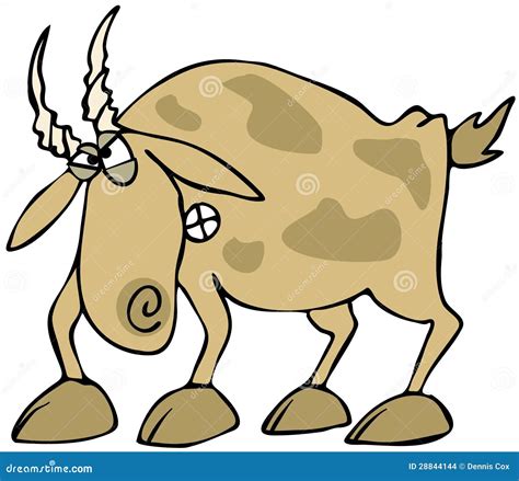 Angry Goat Cartoon | CartoonDealer.com #41672633