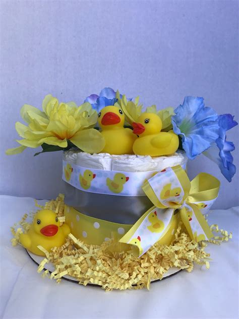 Baby Ducky Diaper Cake Etsy