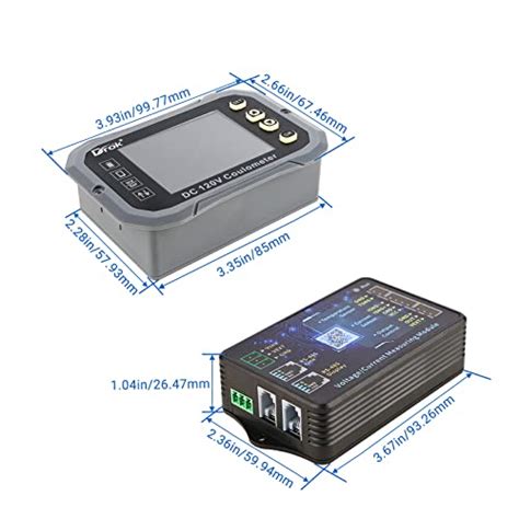 Testeur de charge et de décharge voltmètre DROK 0 120 V 400 A DC