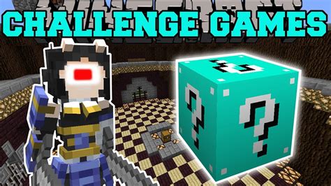 Minecraft CYCLOPS CHALLENGE GAMES Lucky Block Mod Modded Mini Game