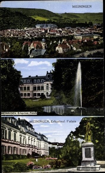 Ansichtskarte Postkarte Meiningen in Südthüringen akpool de