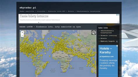 Radar Lot W Ledzenie Samolot W Radar Lotniczy Jak Znale
