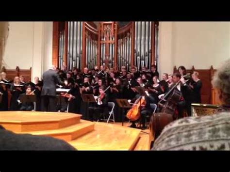 Shenandoah Conservatory Dixit Dominus Dominus A Dextris Tuis YouTube