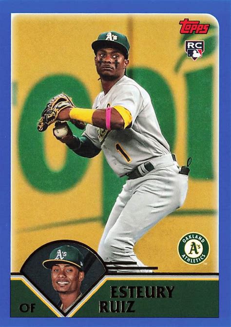 Topps Archives Esteury Ruiz Trading Card Database