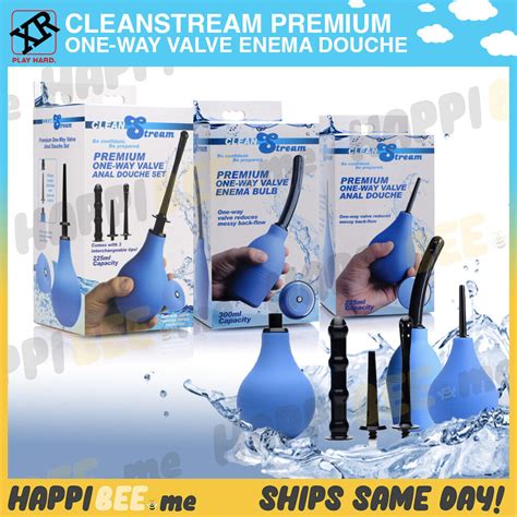 Cleanstream Premium Enema Anal Douche Lube Bulbcolonic Detox Cleansing