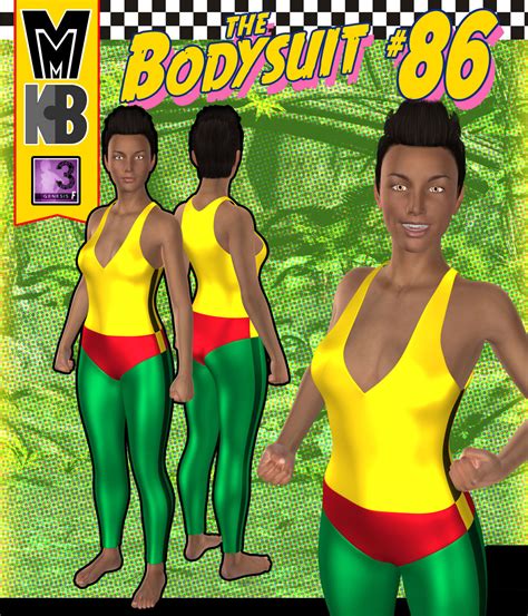 Bodysuit 086 MMKBG3F | Daz 3D