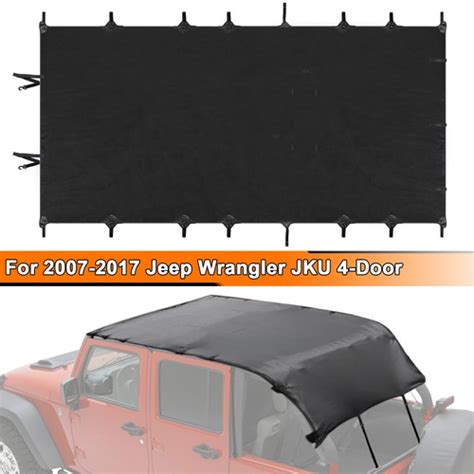 Soft Top Bikini Top Cover Anti UV For Jeep Wrangler JK Door Accessories EBay