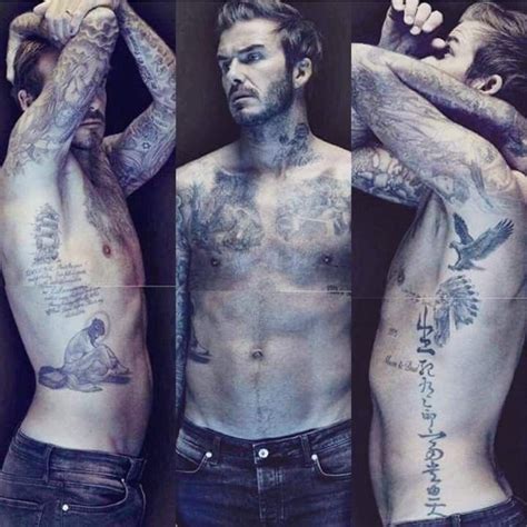 David Beckham Workout Routines and Body Art