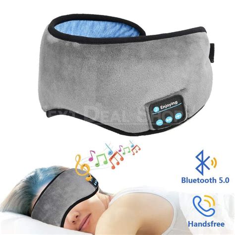 Bluetooth Sleep Headphones - Good Sleep with Comfy Eye Cover and Music – nextdealshop.com