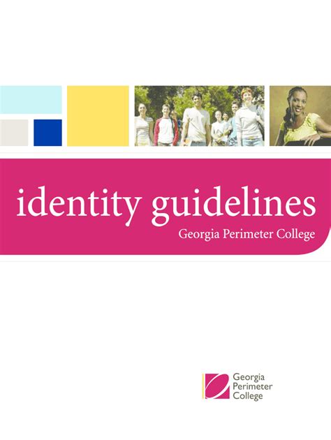 Fillable Online Gpc Identity Guidelines Georgia Perimeter College