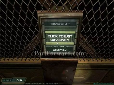 Doom 3 Walkthrough Caverns Area 1