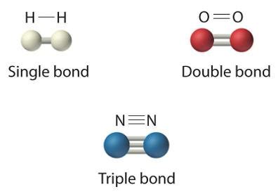 explain double bond and triple bond with help of two examples in each case (5marks) - Science ...