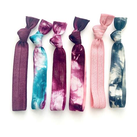 Tie Dye Hair Ties - Etsy