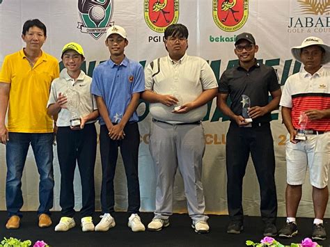 Jordan Indra Marcello Kristina Yoko Menangi Indonesia Amateur Golf