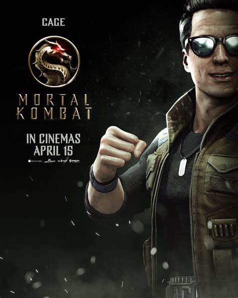 Artstation Johnny Cage Mortal Kombat Poster