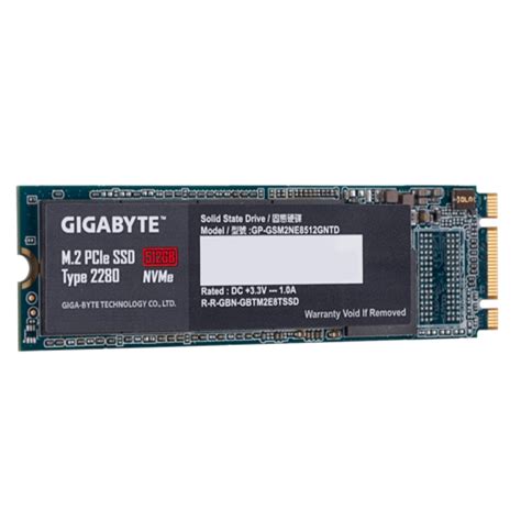 GIGABYTE M 2 PCIe SSD 512GB Key Features SSD GIGABYTE Global