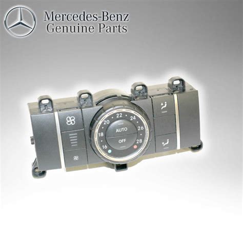 Mercedes Benz Genuine W166 Ml Gl Climate Control Panel Rear Control Pa ...