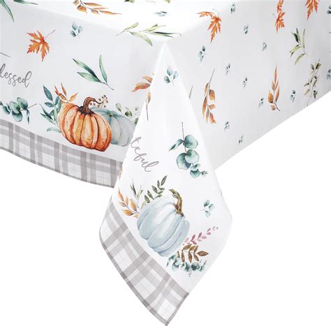 Amazon Avanti Linens Table Cloth Thanksgiving Decorations Fall