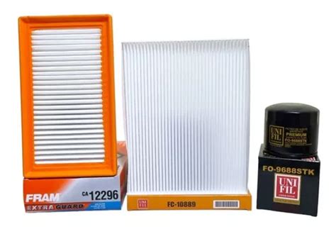 Kit De Filtros Kia Rio Aire Aceite Sinteti Cab