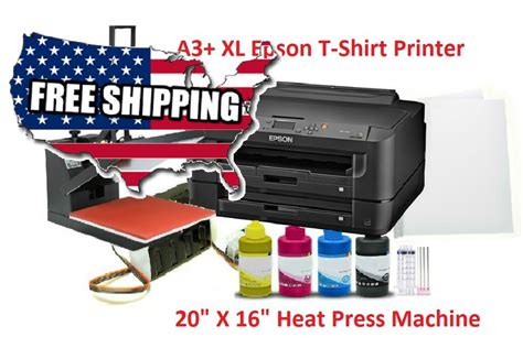 Epson Sublimation A Large Format Printer X Heatpress Bundle Kit