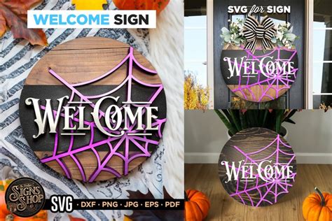 Halloween SVG Round Signs