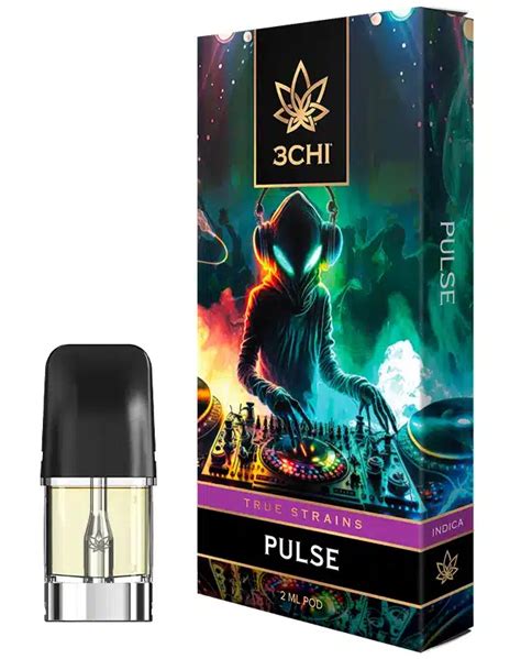 Pulse True Strains 2ml Vape Pod 3chi